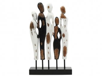 AK.IT0103 OKLU NSAN DEKOR26,5X8,5X46CM 